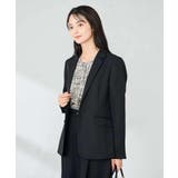 【洗える/イージーケア/ストレッチ】パウダーツイルテーラードジャケット | a.v.v【WOMEN】 | 詳細画像19