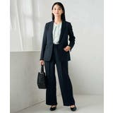 【洗える/イージーケア/ストレッチ】パウダーツイルテーラードジャケット | a.v.v【WOMEN】 | 詳細画像5