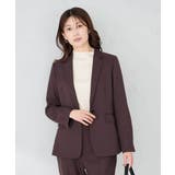 【洗える/イージーケア/ストレッチ】パウダーツイルテーラードジャケット | a.v.v【WOMEN】 | 詳細画像8