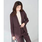 【洗える/イージーケア/ストレッチ】パウダーツイルテーラードジャケット | a.v.v【WOMEN】 | 詳細画像9