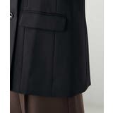 【洗える/イージーケア/ストレッチ】パウダーツイルダブルブレストジャケット | a.v.v【WOMEN】 | 詳細画像32 