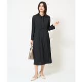 【洗える】ボウタイプリーツワンピース | a.v.v【WOMEN】 | 詳細画像24