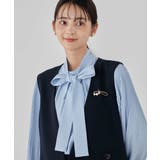 【洗える/ストレッチ/セットアップ対応】ダブルクロスロングジレワンピース | a.v.v【WOMEN】 | 詳細画像2