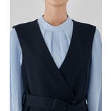 【洗える/ストレッチ/セットアップ対応】ダブルクロスロングジレワンピース | a.v.v【WOMEN】 | 詳細画像29