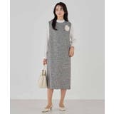 ツイードボウタイワンピース | a.v.v【WOMEN】 | 詳細画像10 