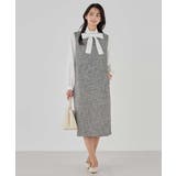 ツイードボウタイワンピース | a.v.v【WOMEN】 | 詳細画像12 