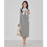 ツイードボウタイワンピース | a.v.v【WOMEN】 | 詳細画像13 