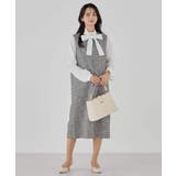 ツイードボウタイワンピース | a.v.v【WOMEN】 | 詳細画像15 