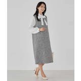 ツイードボウタイワンピース | a.v.v【WOMEN】 | 詳細画像17 