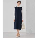 ツイードボウタイワンピース | a.v.v【WOMEN】 | 詳細画像4 