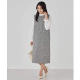 ツイードボウタイワンピース | a.v.v【WOMEN】 | 詳細画像9 