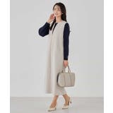 【洗える/ストレッチ】ダブルクロスジャンパードレス | a.v.v【WOMEN】 | 詳細画像21