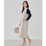 【洗える/ストレッチ】ダブルクロスジャンパードレス | a.v.v【WOMEN】 | 詳細画像22