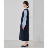 【洗える/ストレッチ】ダブルクロスジャンパードレス | a.v.v【WOMEN】 | 詳細画像28