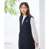 【洗える/ストレッチ】ダブルクロスジャンパードレス | a.v.v【WOMEN】 | 詳細画像6