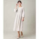 【洗える/帯電防止】ウエストタックワンピース | a.v.v【WOMEN】 | 詳細画像19