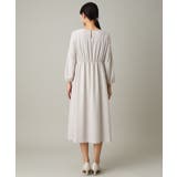 【洗える/帯電防止】ウエストタックワンピース | a.v.v【WOMEN】 | 詳細画像21