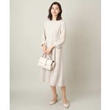 【洗える/帯電防止】ウエストタックワンピース | a.v.v【WOMEN】 | 詳細画像8