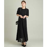 ブラック | コードレースマーメイドドレス | a.v.v【WOMEN】