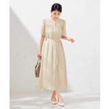 【洗える】ベルト付切り替えワンピース | a.v.v【WOMEN】 | 詳細画像7 