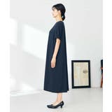 【洗える/ストレッチ】ベルト付フロントプリーツワンピース | a.v.v【WOMEN】 | 詳細画像14