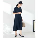 【洗える/ストレッチ】ベルト付フロントプリーツワンピース | a.v.v【WOMEN】 | 詳細画像6