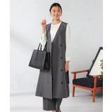 ダークグレー | 【2WAY 洗える イージーケア | a.v.v【WOMEN】