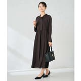 【洗える/WEB限定】ボウタイタックワンピース | a.v.v【WOMEN】 | 詳細画像10 