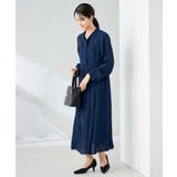 【洗える/WEB限定】ボウタイタックワンピース | a.v.v【WOMEN】 | 詳細画像3 