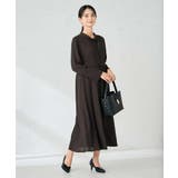 【洗える/WEB限定】ボウタイタックワンピース | a.v.v【WOMEN】 | 詳細画像9 