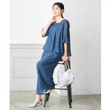 レースドッキングブラウスパンツセット | a.v.v【WOMEN】 | 詳細画像5 