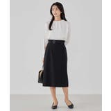 【洗える/ストレッチ/セットアップ対応】ダブルクロスタイトスカート | a.v.v【WOMEN】 | 詳細画像15