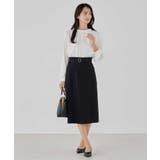 【洗える/ストレッチ/セットアップ対応】ダブルクロスタイトスカート | a.v.v【WOMEN】 | 詳細画像17