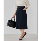 【洗える/ストレッチ/セットアップ対応】ダブルクロスタイトスカート | a.v.v【WOMEN】 | 詳細画像3