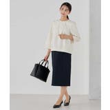 【洗える/ストレッチ/セットアップ対応】ダブルクロスタイトスカート | a.v.v【WOMEN】 | 詳細画像7