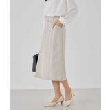 【洗える/ストレッチ/セットアップ対応】ダブルクロスタイトスカート | a.v.v【WOMEN】 | 詳細画像8