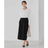 サテンナロースカート【洗える/速乾/毛玉になりにくい/イージーケア】 | a.v.v【WOMEN】 | 詳細画像17