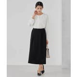 サテンナロースカート【洗える/速乾/毛玉になりにくい/イージーケア】 | a.v.v【WOMEN】 | 詳細画像18