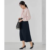 サテンナロースカート【洗える/速乾/毛玉になりにくい/イージーケア】 | a.v.v【WOMEN】 | 詳細画像7