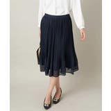 【洗濯機で洗える】シフォンプリーツスカート | a.v.v【WOMEN】 | 詳細画像3 