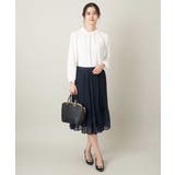 【洗濯機で洗える】シフォンプリーツスカート | a.v.v【WOMEN】 | 詳細画像7 