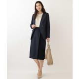 【洗える/セットアップ対応】ラップ調ナロースカート | a.v.v【WOMEN】 | 詳細画像3 