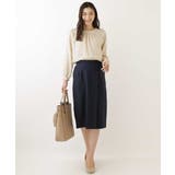 【洗える/セットアップ対応】ラップ調ナロースカート | a.v.v【WOMEN】 | 詳細画像5 