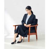 【洗える/ストレッチ/UVカット】麻調ストレッチフレアスカート | a.v.v【WOMEN】 | 詳細画像12 