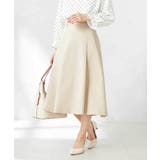 【洗える/ストレッチ/UVカット】麻調ストレッチフレアスカート | a.v.v【WOMEN】 | 詳細画像18 