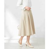 【洗える/ストレッチ/UVカット】麻調ストレッチフレアスカート | a.v.v【WOMEN】 | 詳細画像19 