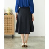 【洗える/ストレッチ/UVカット】麻調ストレッチフレアスカート | a.v.v【WOMEN】 | 詳細画像31 