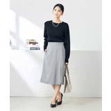 【洗える/ストレッチ/UVカット】麻調ストレッチタイトスカート | a.v.v【WOMEN】 | 詳細画像14 