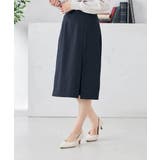 【洗える/ストレッチ/UVカット】麻調ストレッチタイトスカート | a.v.v【WOMEN】 | 詳細画像2 