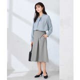 【洗える/UVカット】リネンライクストレッチフレアスカート | a.v.v【WOMEN】 | 詳細画像17 